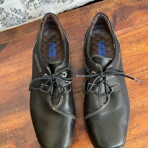 Wolky Black Leather Women’s Shoes